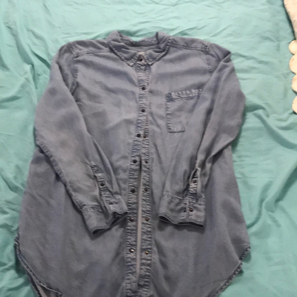 Chambray top